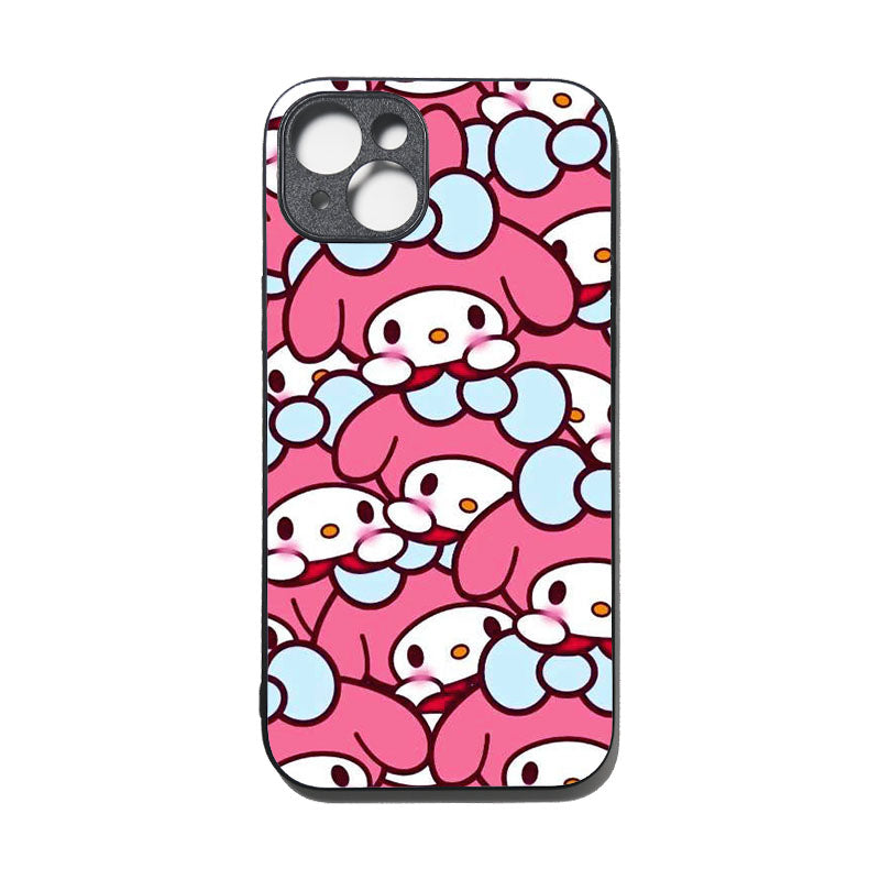 My Melody All-Over Print Phone Case - Customizable for iPhone 17/16/15/14/13/12/11/Samsung S25/24/23 | Pink Sanrio Character Protective Cover (630212)