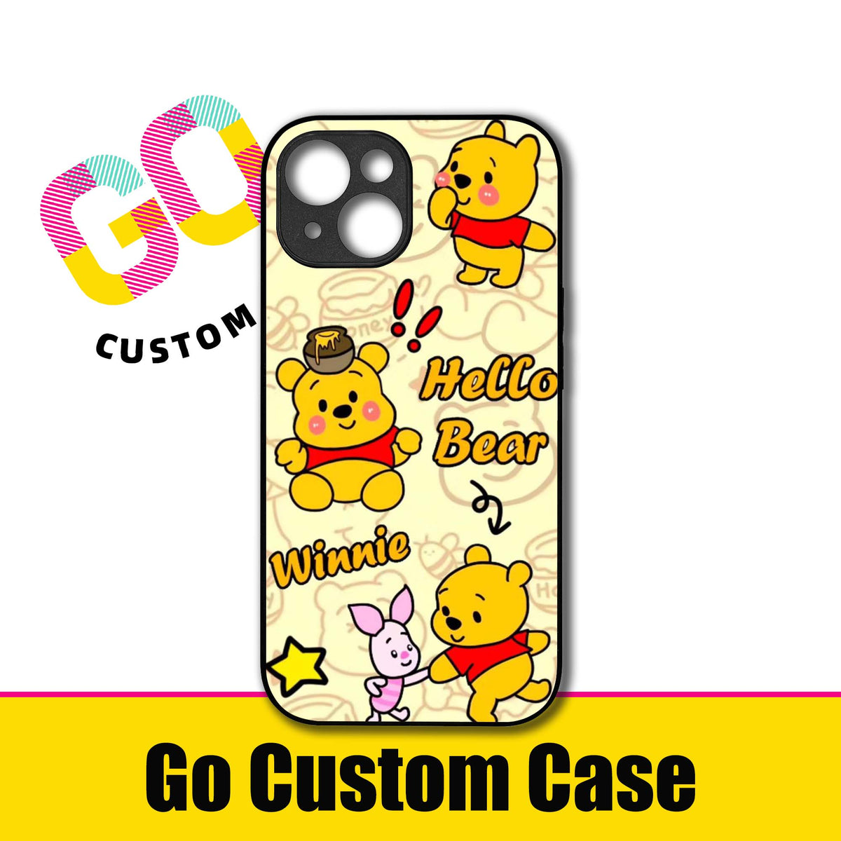 Pooh Bear Phone Case (Officially Licensed Style Print)