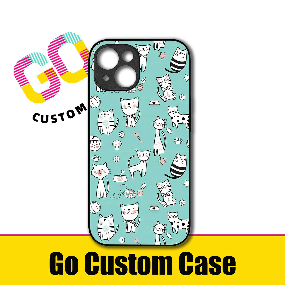 Cute Cat Doodle Phone Case
