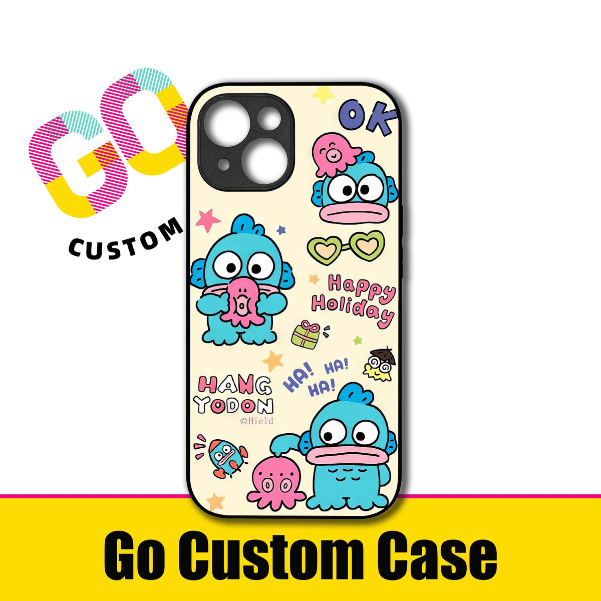 Kawaii Hangyodon Collage Phone Case