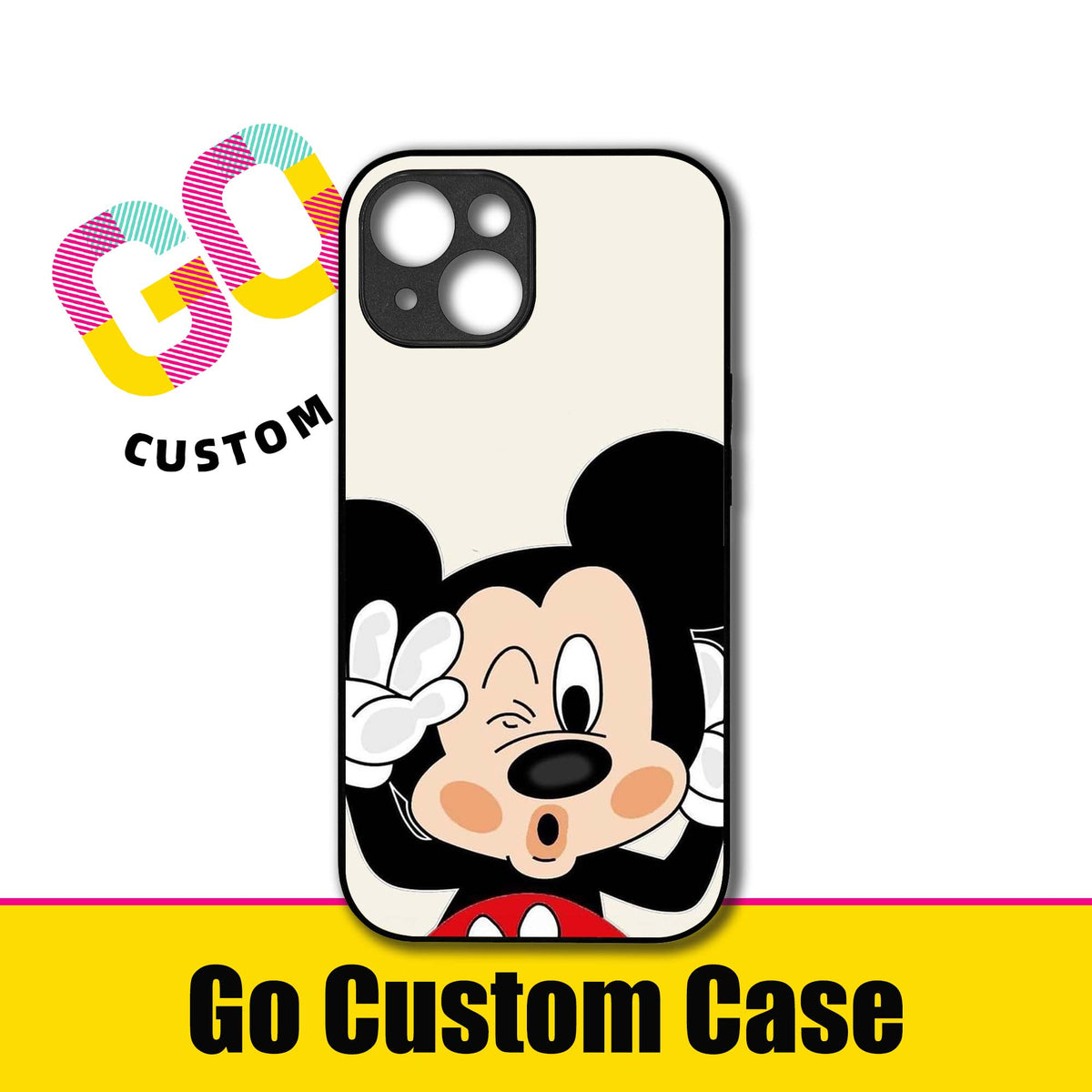 Mickey Mouse Winking Peekaboo Phone Case
