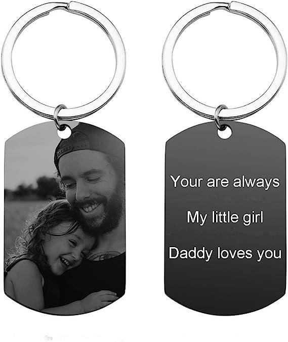 Personalized Steel Photo Dog Tag Pendant