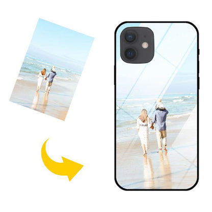 Tempered Glass Customized iPhone Case