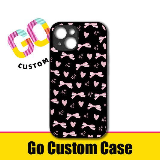 Pink Bow & Heart Phone Case (482906)