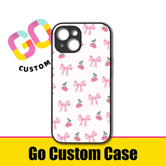 Pastel Pink Bow & Cherry Phone Case