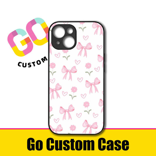Dainty Pastel Bow & Tiny Flower Phone Case