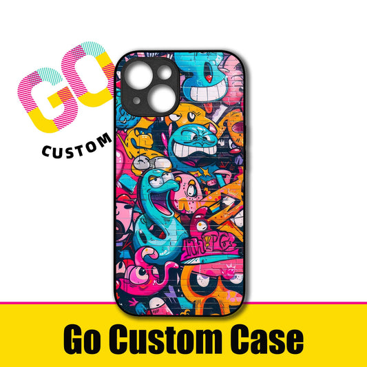 Colorful Street Art Custom Cover for iPhone & Samsung