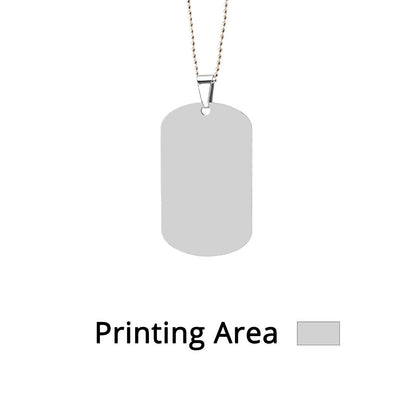 Custom Tag For Necklace / Keychain