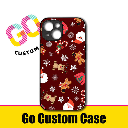 Christmas Santa Reindeer Gingerbread Phone Case