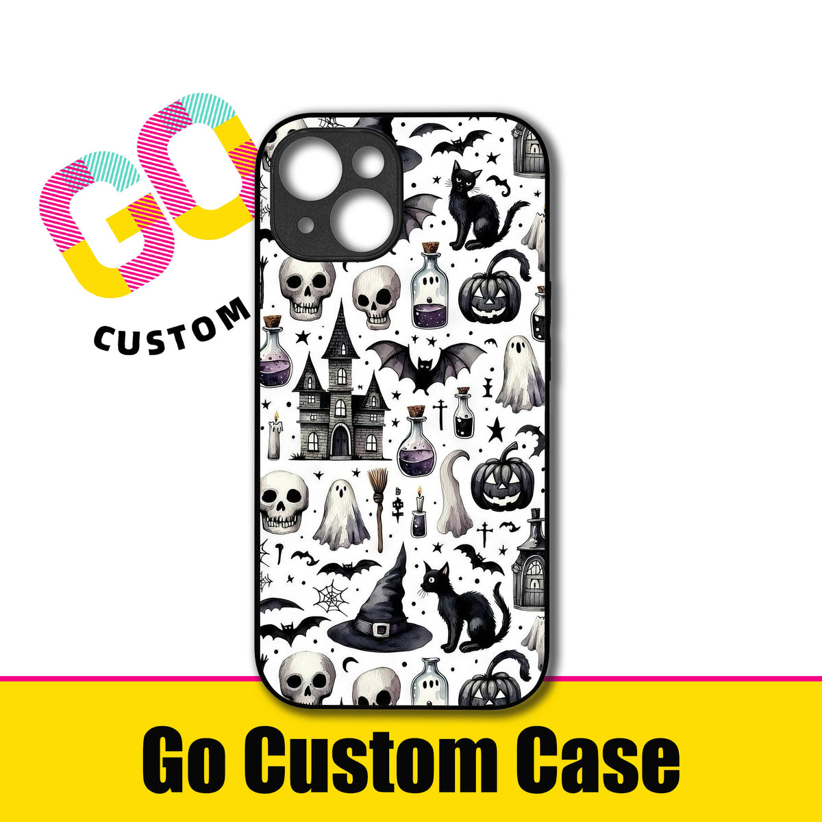 Classic Halloween Spooky Pattern Phone Case