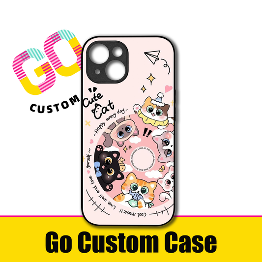Cute Kawaii Cat Collage Phone Case