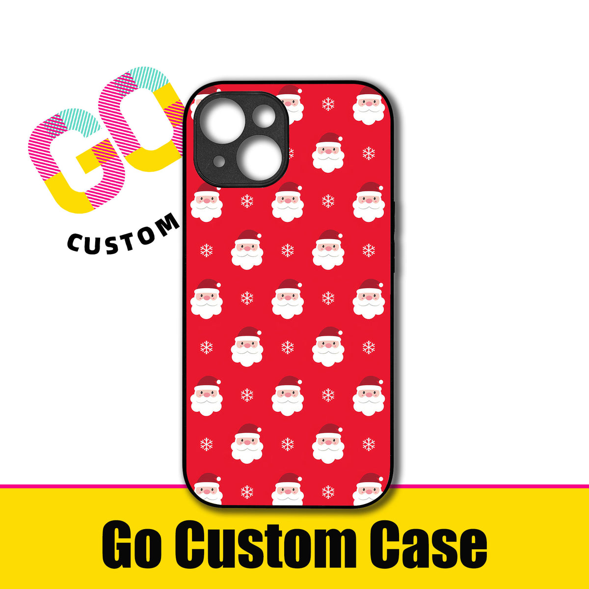 Cute Santa Face Christmas Phone Case