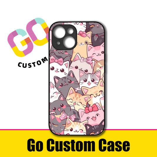 Kawaii Cat Collage Phone Case