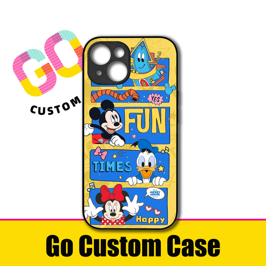 Mickey Minnie Donald Duck Fun Times Comic Phone Case