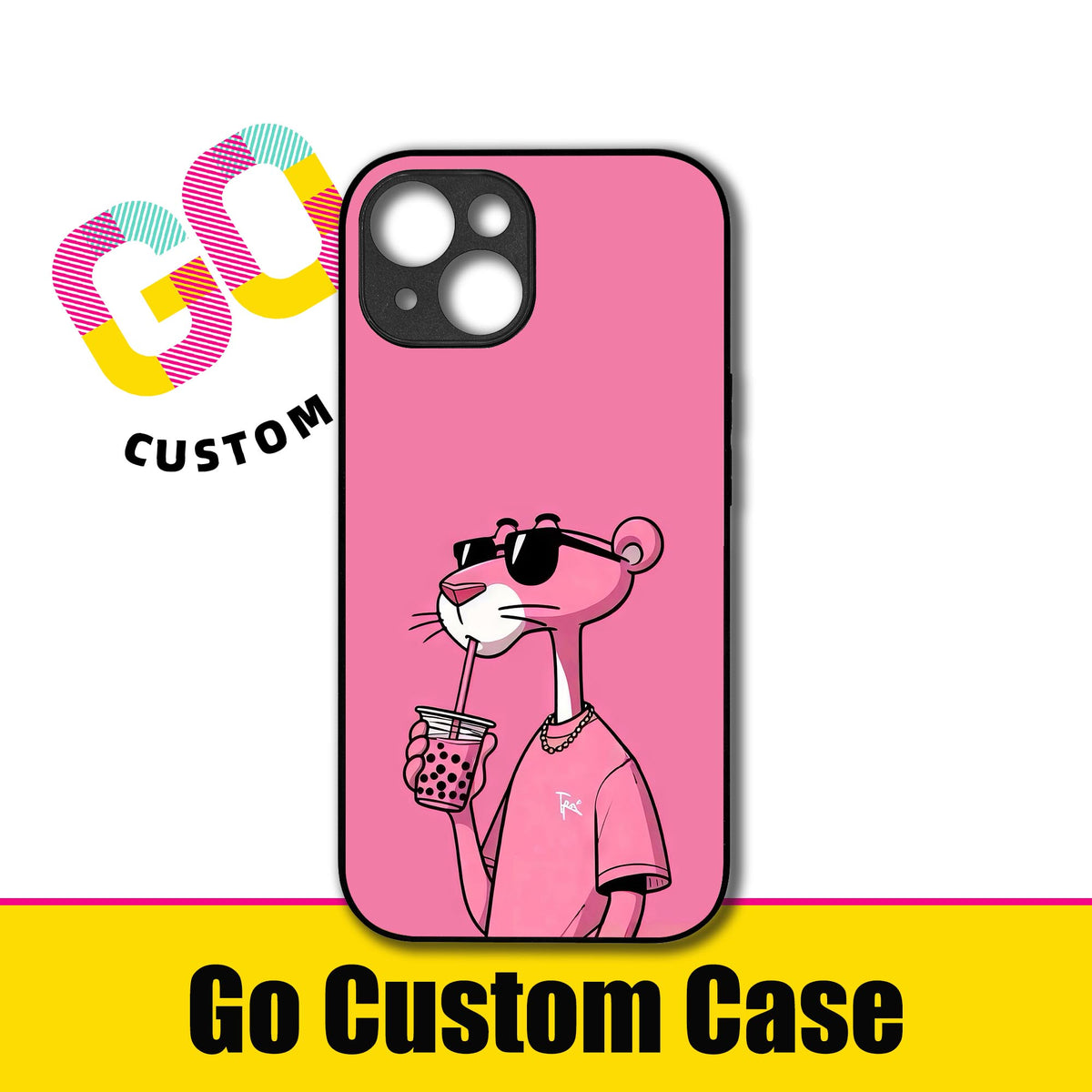 Pink Panther Boba Phone Case