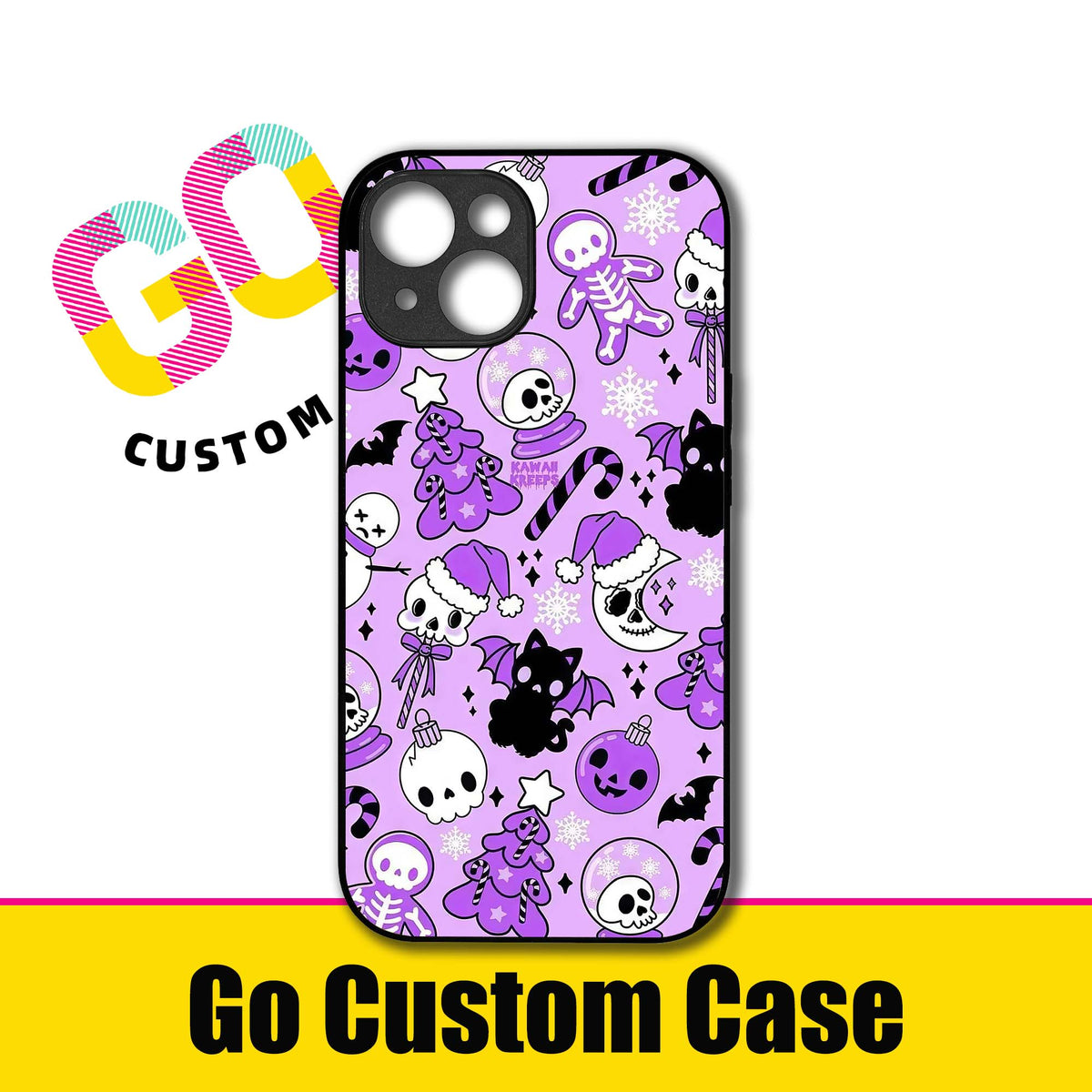 Pastel Goth Christmas Halloween Phone Case