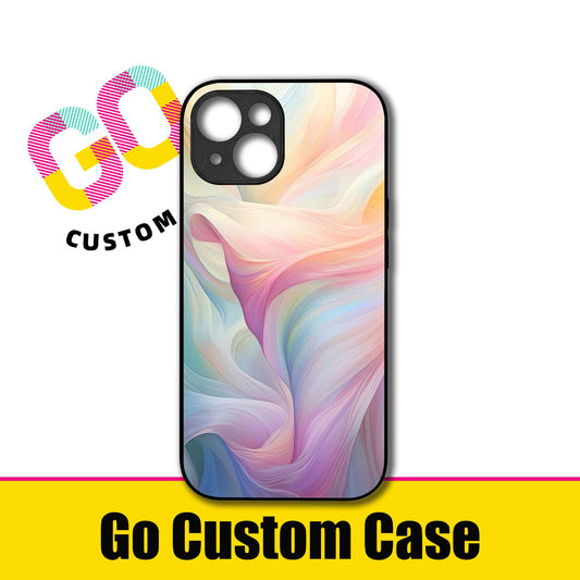 Pastel Swirl Abstract Art Phone Case