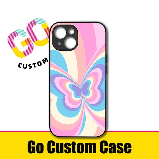 Pastel Swirl Butterfly Y2K Phone Case