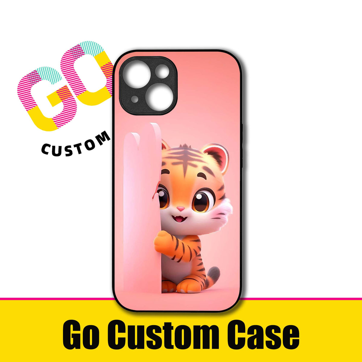 Peek-a-Boo Tiger Phone Case