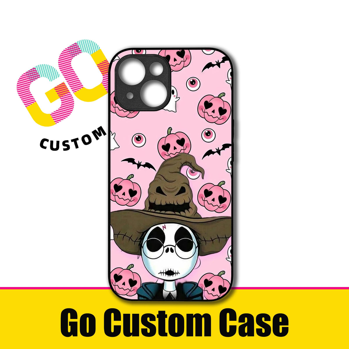 Pink Pastel Halloween Jack Skellington Phone Case
