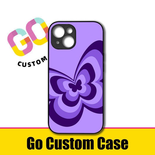 Purple Psychedelic Butterfly Phone Case