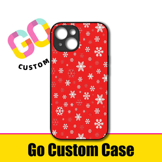 Red Snowflake Christmas Phone Case
