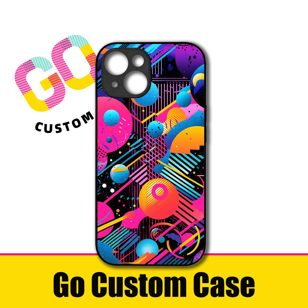 Retro 80s Memphis Geometric Phone Case