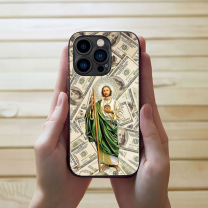 San Judas Phone Case Merge Faith and Fashion in Every Call Tough Phone Case